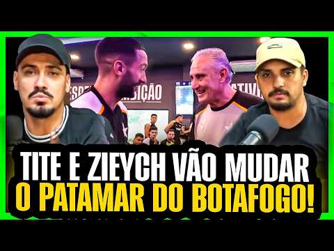 BOTAFOGO FANS GO WILD over ARRIVAL OF TITE AND ZIYECH