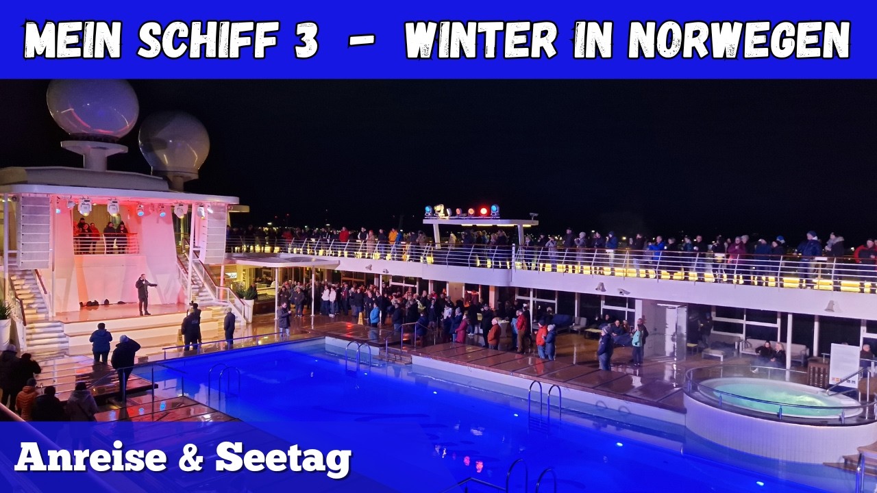 Winter in Norwegen mit Mein Schiff 3 | Anreise, Bremerhaven & der Start unserer Kreuzfahrt