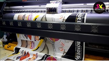 Flex print kaise kare Flex Machine par #How to do Flex Print on Flex Machine