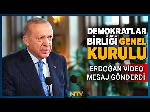 President Erdoğan Sends Video Message to the Union of International Democrats General Assembly | NTV