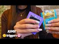 ASMR probando diferentes triggers para que te duermas 🌸💛💤
