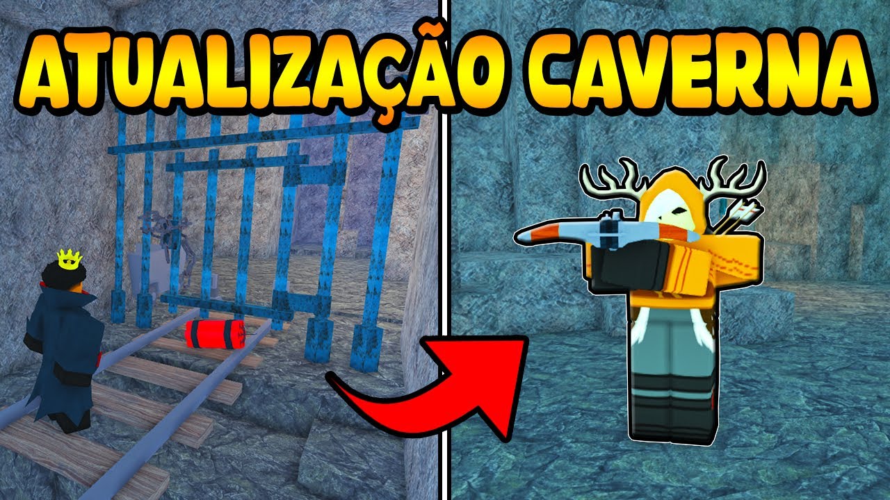 NOVA ATUALIZAÇÃO DA CAVERNA PARTE 2 NOVOS INIMIGOS E ITENS NO 99 NOITES NA FLROESTA!! (EXPLODI TUDO)