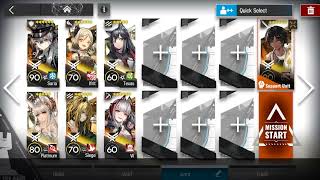 Arknights | Annihilation 6 - Abandoned Mine (Auto skill)