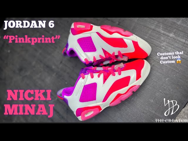 Nicki Minaj's Rare “Pinkprint” Jordan 6's Resurface Online –