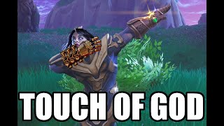 THE TOUCH OF GOD