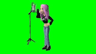 Green Screen Singing  Bernyanyi 0411