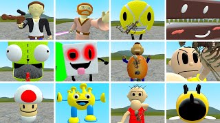 😵All New 3D Memes Nextbot Fanmace v12 & v13  In Gmod!