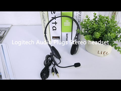 Logitech H110 Dual 3.5mm Audio Plugs Stereo headset