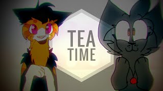 Tea Time | meme | Collab w/Kaktús !  | flipaclip