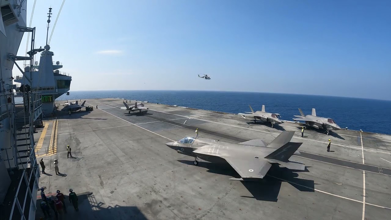 VMFA 211 and the 11th MEU Conduct Cross Deck Operations