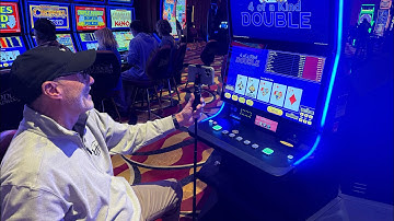 The CRAZIEST video poker I have ever played! LIVE #videopoker