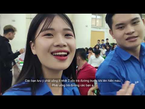 Video Quy trình hiến máu tại Trường Đại học KInh Doanh Và... - YouTube