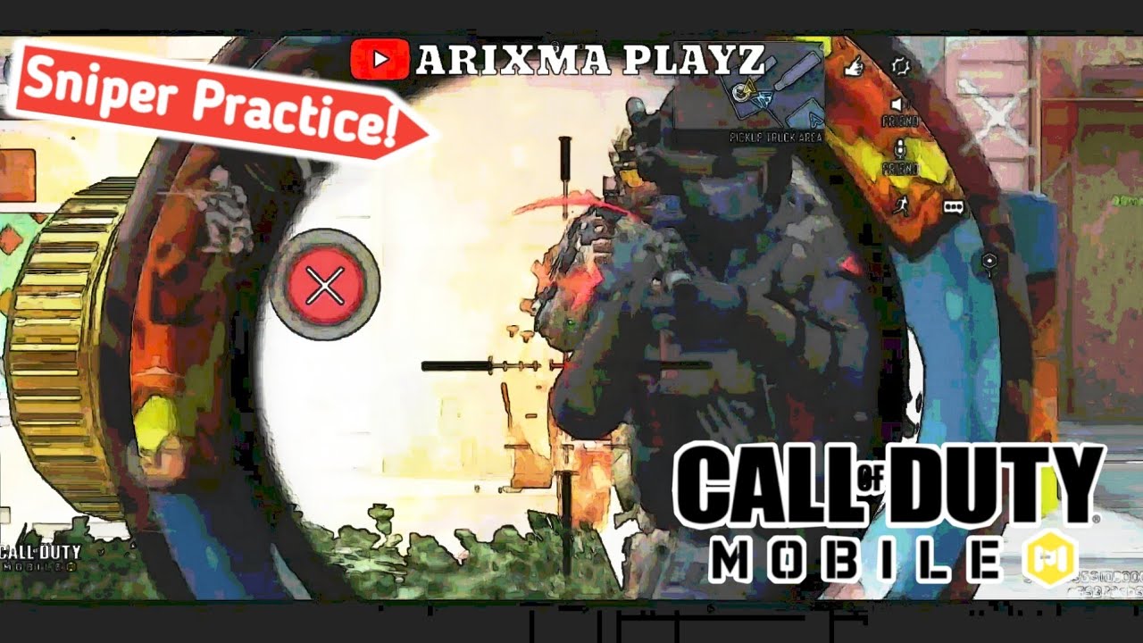 Insane SNIPER Practice On Nuketown! // CALL OF DUTY MOBILE! | Arixma Playz