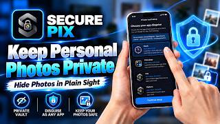 SecurePix Full Demo:How to Set Disguise Lock, Hide Photos & Master Every Feature(Step-by-Step Guide) screenshot 3