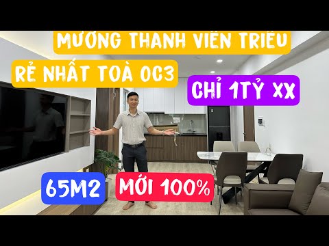 REVIEW Căn Hộ Rẻ nhất toà OC3 Mường Thanh Viễn Triều với nội thất khá đẹp 2023 Mới