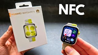 Does Huawei Watch Fit 5 / 5 Pro have NFC - Can You Pay with it? HOW TO Enable Payments