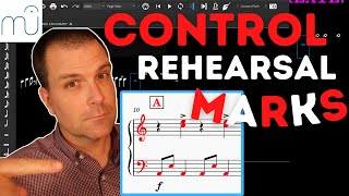 How to Customize Rehearsal MARKS as you WANT in MUSESCORE!