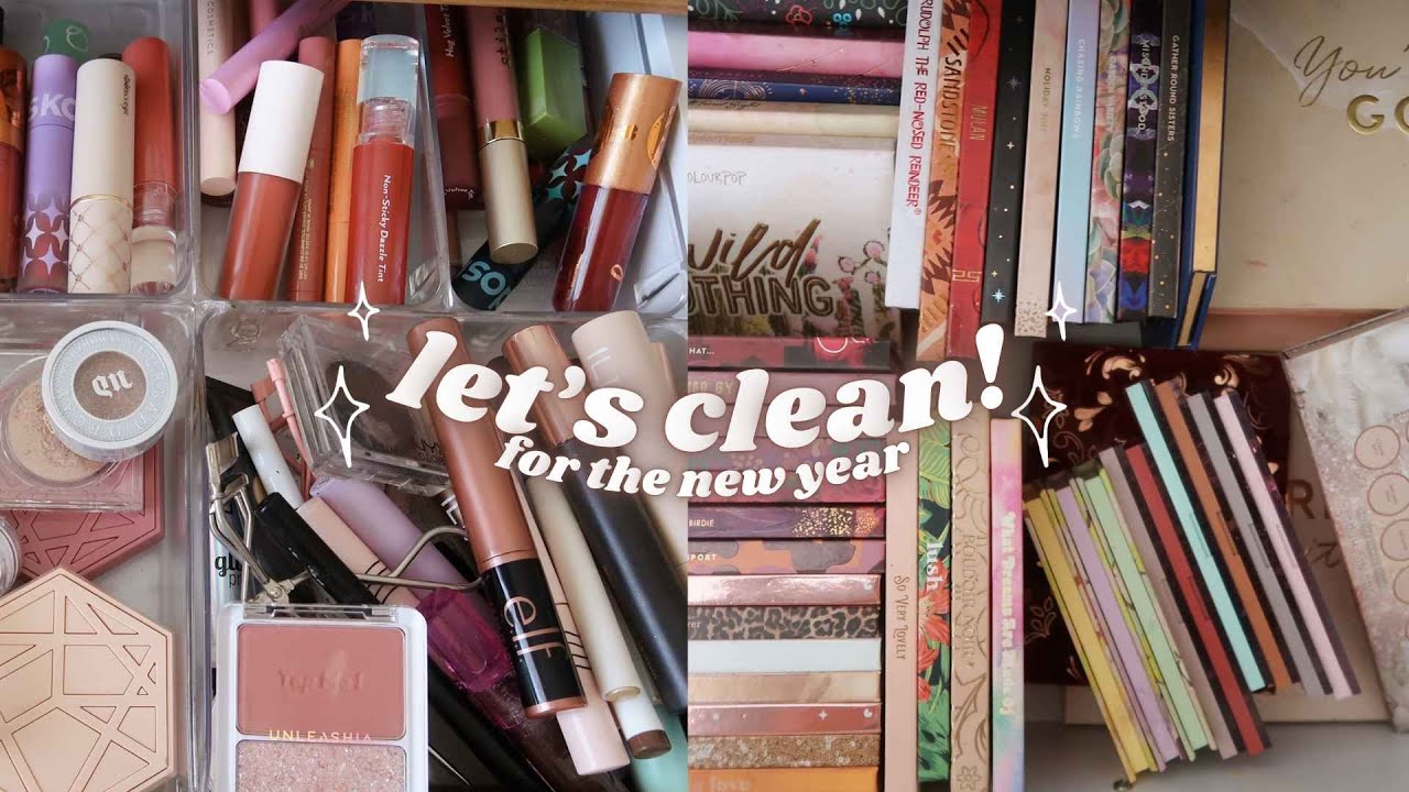 DECLUTTER/CLEAN UP FOR THE NEW YEAR ✨
