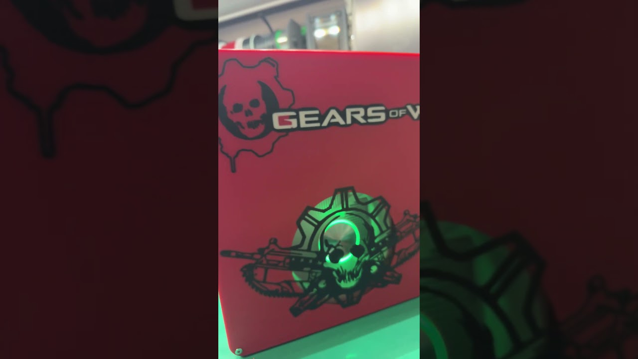 Gears of War Xbox 360 3D printed case. 