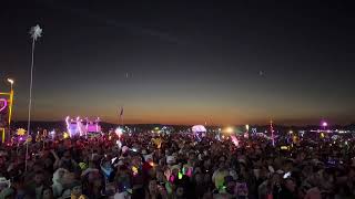 Tycho Sunrise Set - Airplane - Discow & Friends @ Burning Man 2023