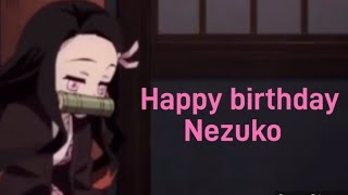Happy Birthday Nezuko L Kiss Me More L Anime Edit
