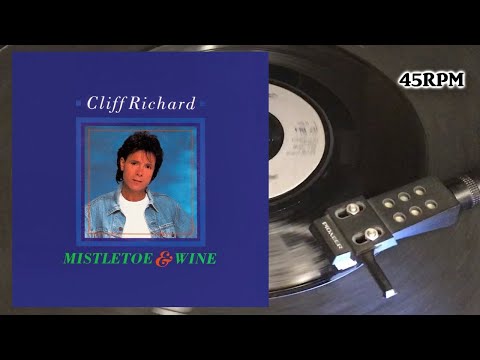 Cliff Richard - Mistletoe & Wine , 1988, EMI - EMP 78, Vinyl, 7", Single, 45 RPM