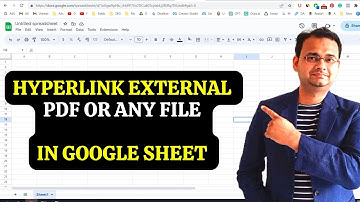 How to Hyperlink External PDF File in Google Sheet (Business-Excel)