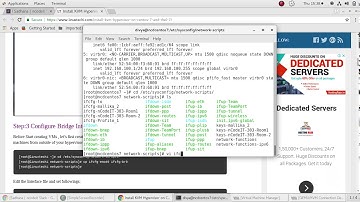 KVM bridge setup part 1