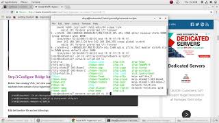 KVM bridge setup part 1