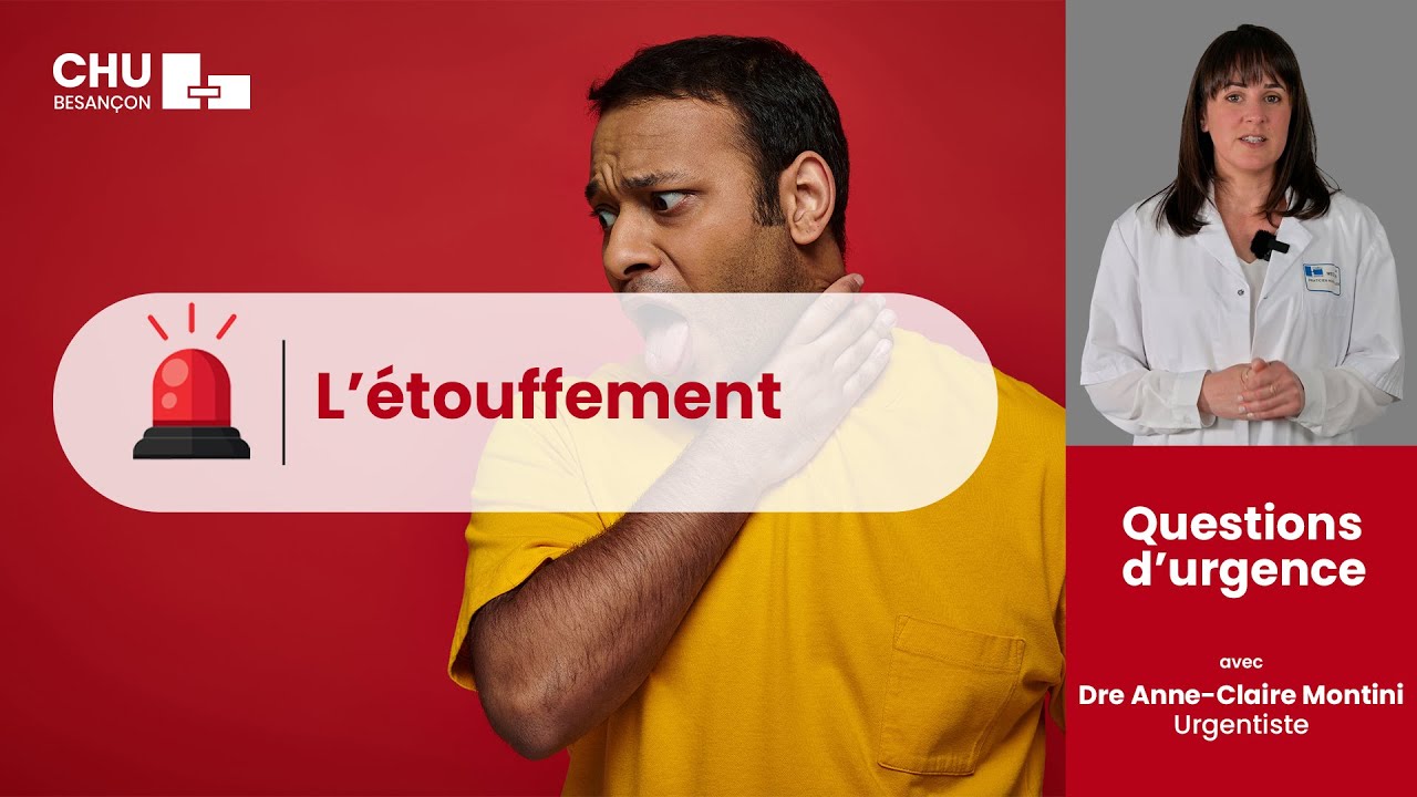 Étouffement : comment agir ?