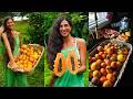Eating ONLY What I Grow for a Day 🌺🍍 | 20+ Years Raw Vegan Living on a Hawaii Fruit Farm 🍌
