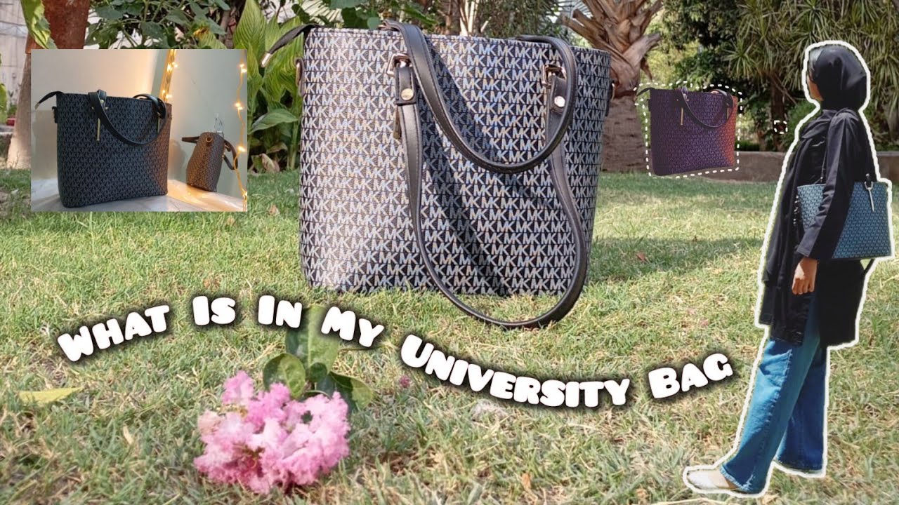 🎓 What to Keep in Your University Bag 2025 | Must-Haves for College Girls
