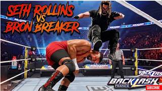 Seth Rollis vs Bron Breakker | Last Man Standing Match at Backlash | WWE 2K25 | PS5 (4K60)