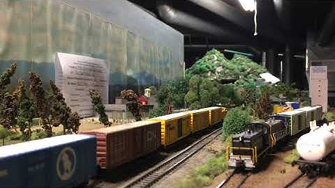 Switching with switchers on 3JRail.  N scale