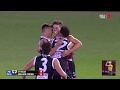 Nick coffield kicks his first afl goal  round 3 2018  afl