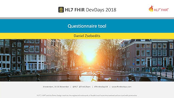 Daniel Zsebedits - Questionnaire Tool | DevDays 2018 Amsterdam
