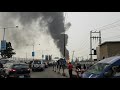 LAGOS airport fire