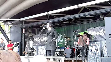 Motionless In White - Intro/Abigail - Warped Tour 2012 - Pittsburgh, PA