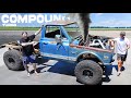 Compound turbo 67 cummins 4x4 chev