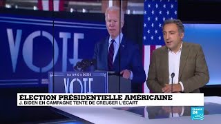 Joe Biden en campagne creuse l'écart, Trump sillonne de nouveau l'Amérique