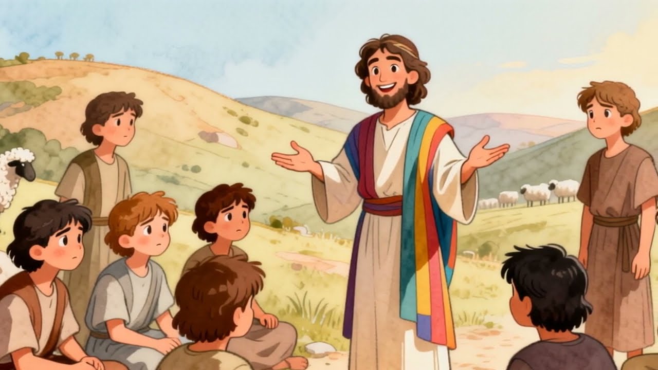 José y sus sueños | Historia bíblica para niños 🌟 | Manitas de Fe