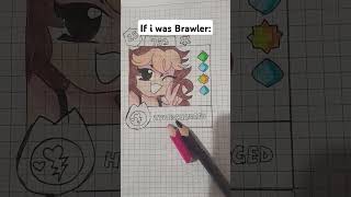 If i was brawler in Brawl Stars | Lisa Drawing #brawlstars #drawing #brawler