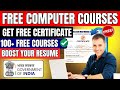 Free Computer Course with Certificate | कोई भी Computer Course सीखे Free | Online Computer Course