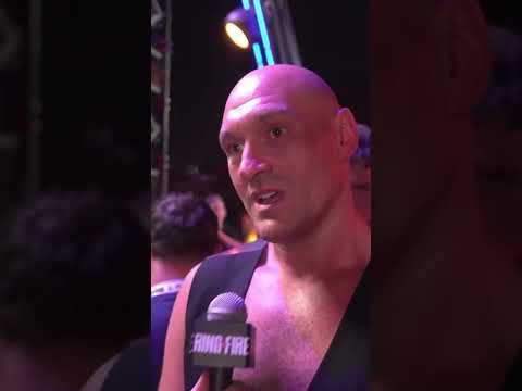 Tyson Fury shares