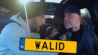 Walid Benmbarek (Adil Mocro Maffia) - Bij Andy in de auto! (English subtitles)