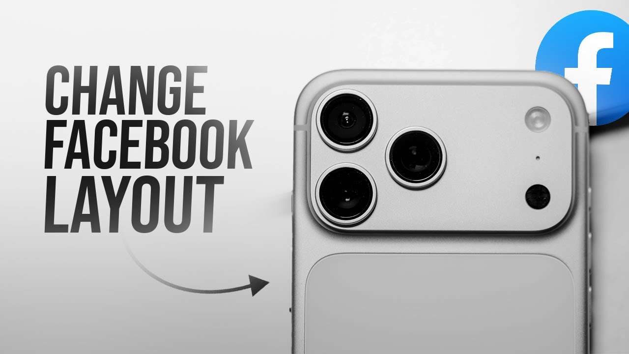 How to Change Facebook Layout on iPhone (tutorial) - YouTube
