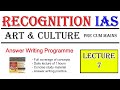 Art and culture Pre cum Mains Course (L07)- Buddhist, Jain architecture, Bronze Sculpture