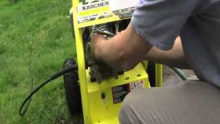 G2400HH Karcher 2400 power washer fix 