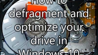 How To Run Hard Drive Defrag In Windows 10