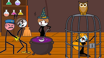 Thief Puzzle(WEEGOON) - New Levels 350-370 - Funny Stickman Puzzle Game Android Gameplay Walkthrough